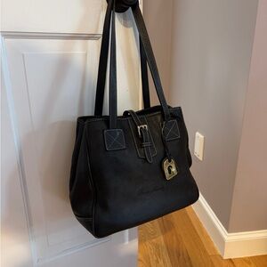Dooney & Bourke Black Leather Shoulder Bag